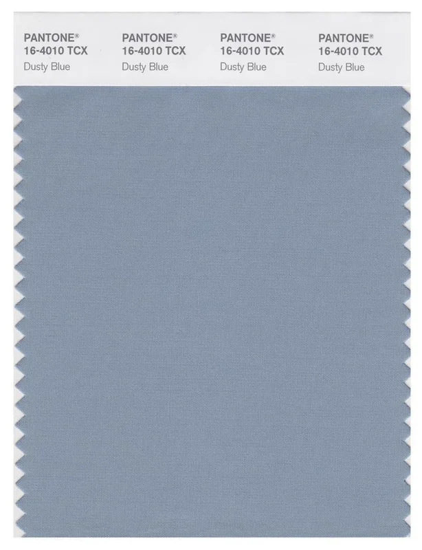 Pantone Smart 16-4010 TCX Color Swatch Card | Dusty Blue