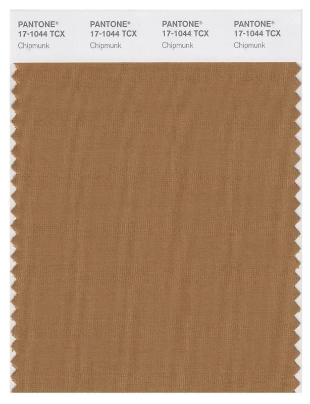 Pantone Smart 17-1044 TCX Color Swatch Card | Chipmunk