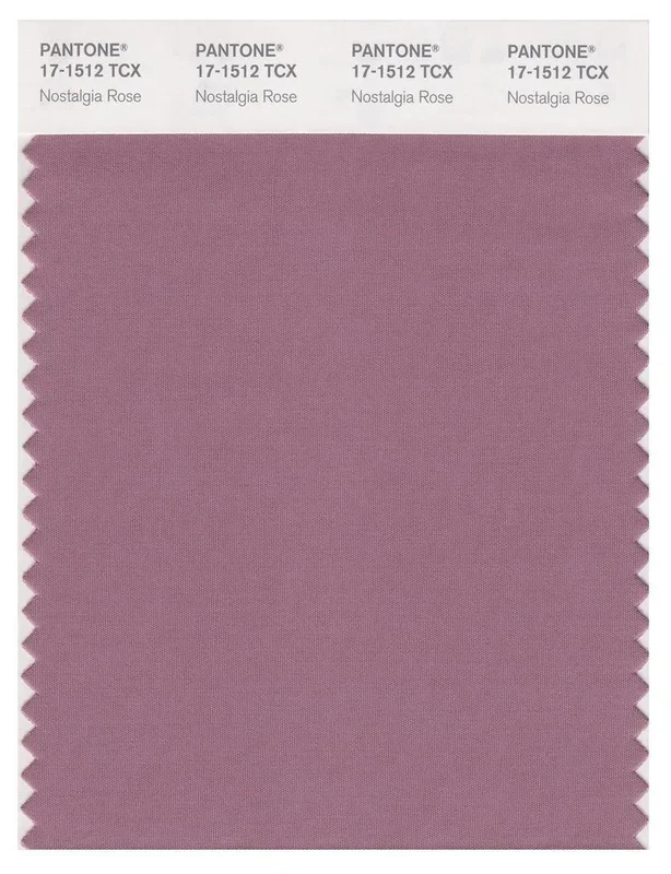 Pantone Smart 17-1512 TCX Color Swatch Card | Nostalgia Rose