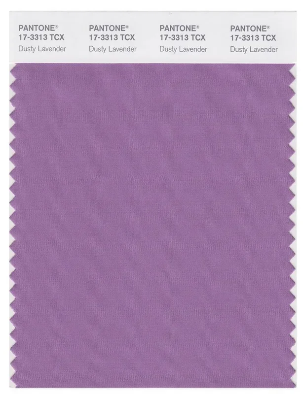Pantone Smart 17-3313 TCX Color Swatch Card | Dusty Lavender
