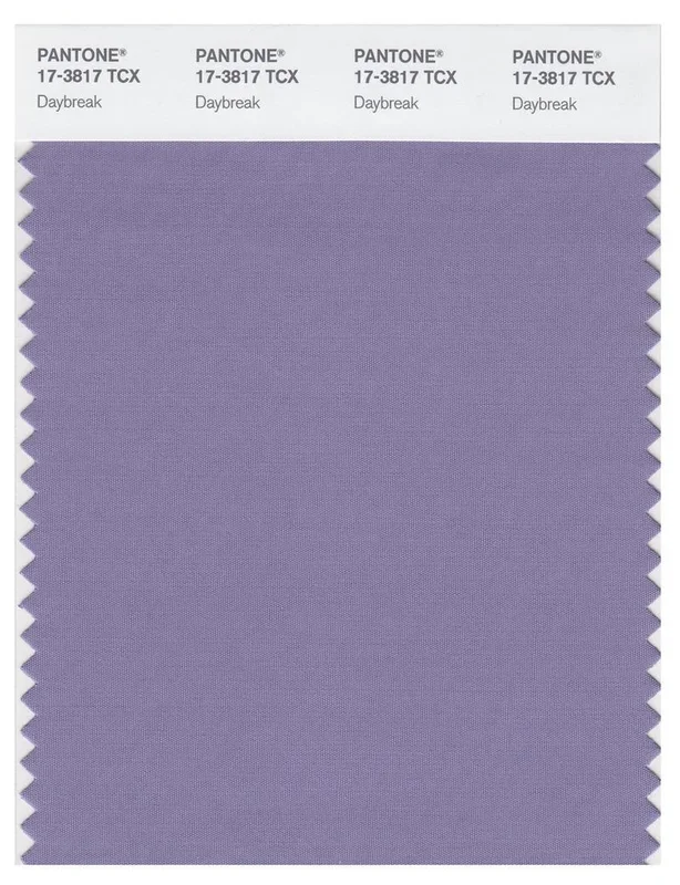 Pantone Smart 17-3817 TCX Color Swatch Card | Daybreak