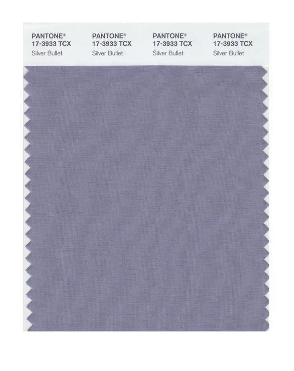 Pantone Smart 17-3933 TCX Color Swatch Card | Silver Bullet