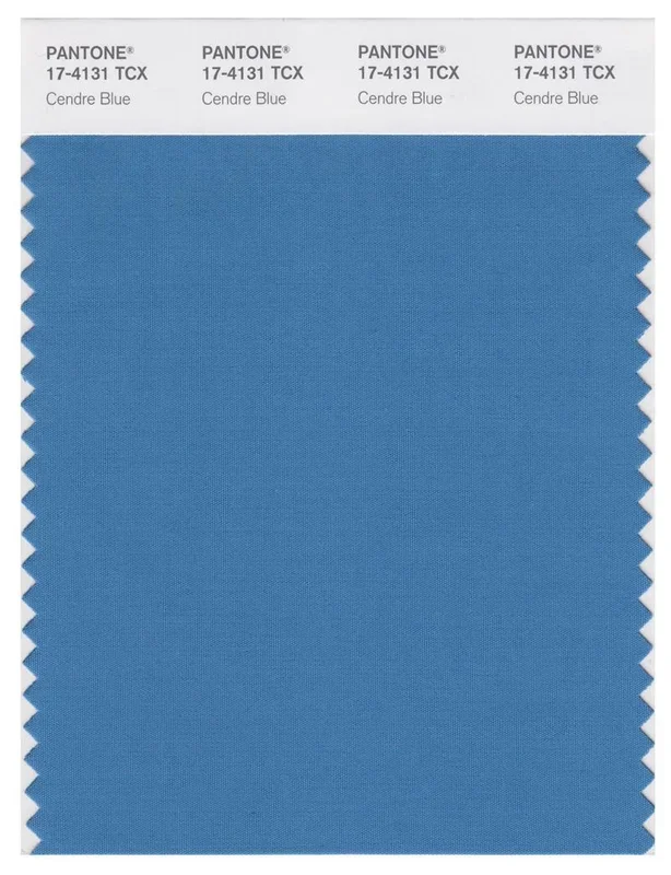 Pantone Smart 17-4131 TCX Color Swatch Card | Cendre Blue