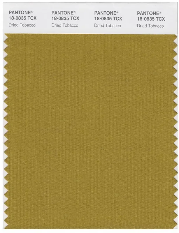 Pantone Smart 18-0835 TCX Color Swatch Card | Dried Tabacco