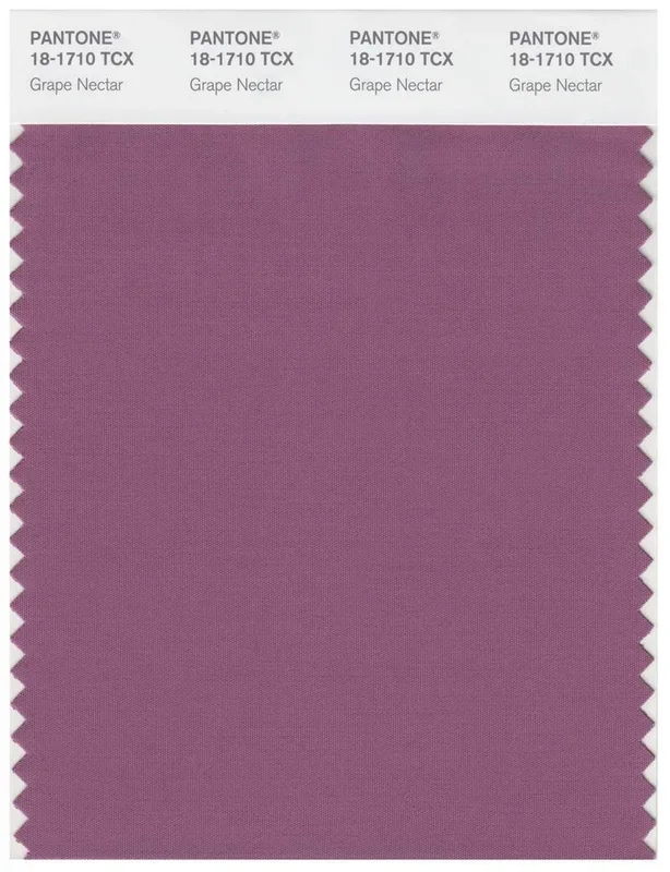 Pantone Smart 18-1710 TCX Color Swatch Card | Grape Nectar