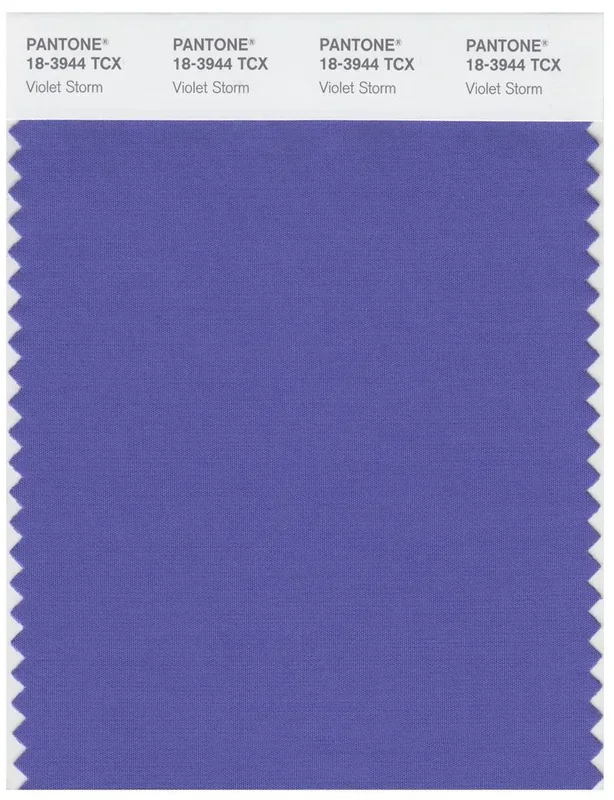 Pantone Smart 18-3944 TCX Color Swatch Card | Violet Storm