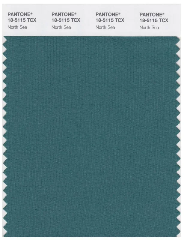 Pantone Smart 18-5115 TCX Color Swatch Card | North Sea