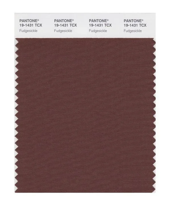 Pantone Smart 19-1431 TCX Color Swatch Card | Fudgesickle