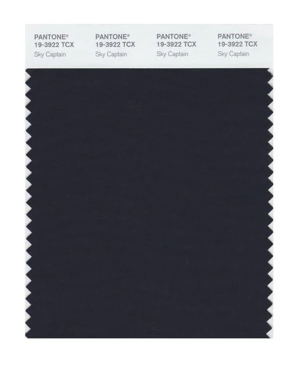 Pantone Smart 19-3922 TCX Color Swatch Card | Sky Captain