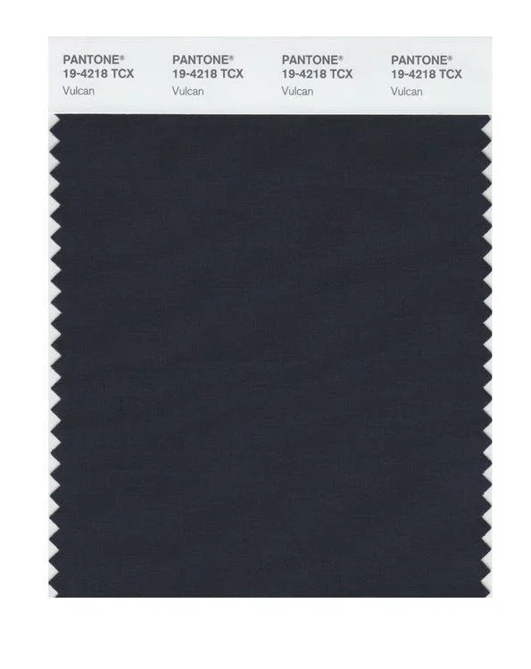 Pantone Smart 19-4218 TCX Color Swatch Card | Vulcan