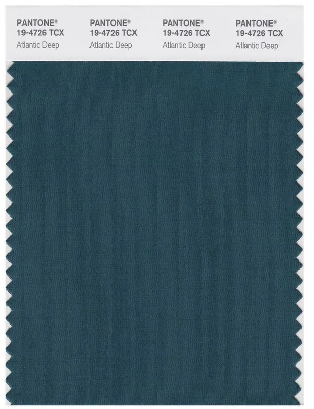 Pantone Smart 19-4726 TCX Color Swatch Card | Atlantic Deep