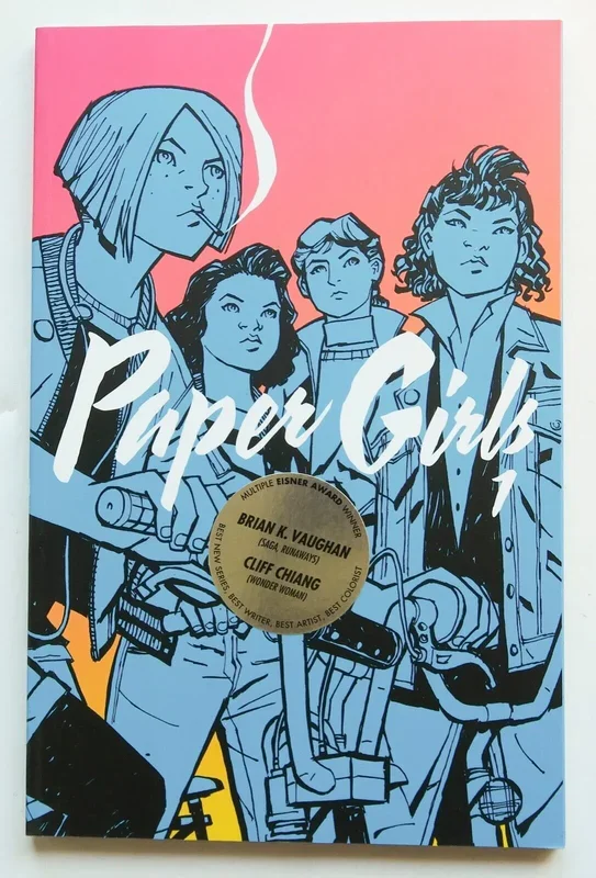 Paper Girls Vol. 1 Image Graphic Novel Comic Book – Very Good