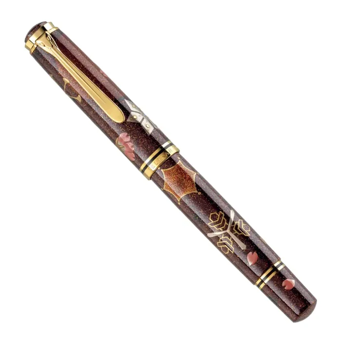 Pelikan LE Maki-e Snow, Moon, and Flowers – Fountain Pen