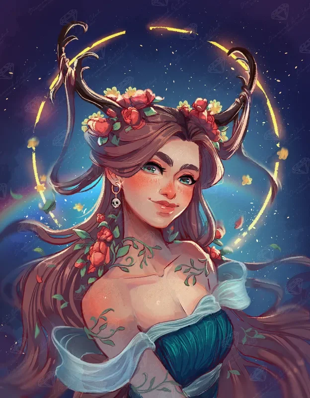 Persephone of Spring