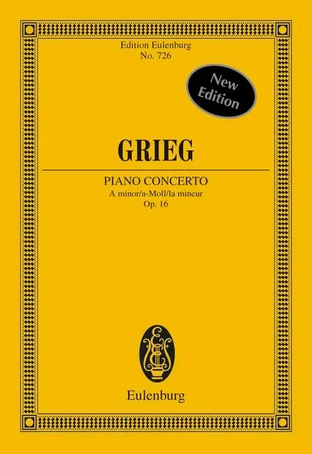 Piano Concerto A minor – Full Score
