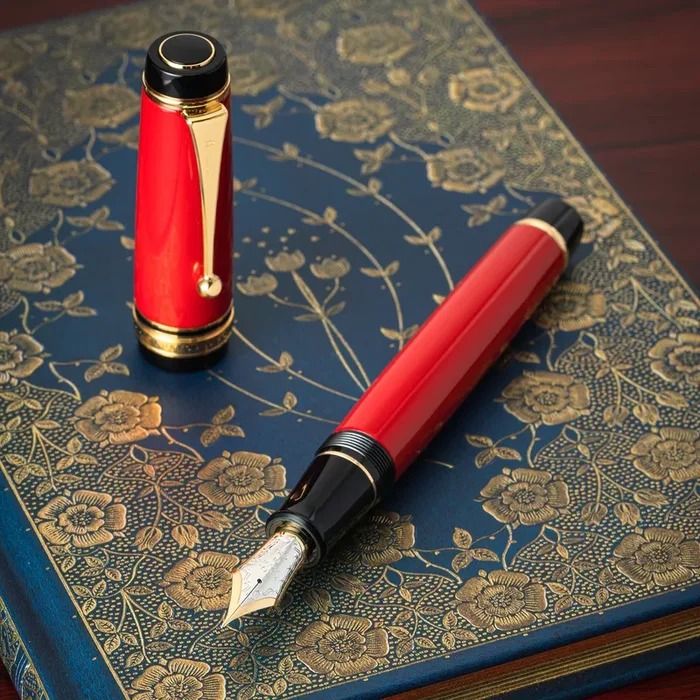 Pilot Custom Urushi Fountain Pen – Vermilion