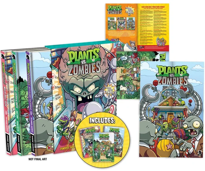 Plants vs Zombies Boxed Set 7 Dark Horse Books