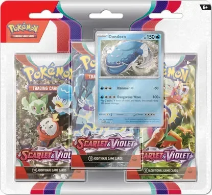 Pokémon TCG: Scarlet & Violet 3 Pack Blister