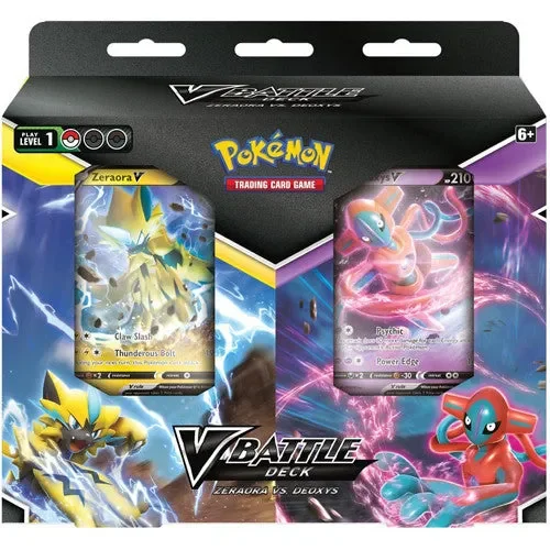 Pokemon TCG: V Battle Deck Bundle – Zeraora V vs Deoxys V