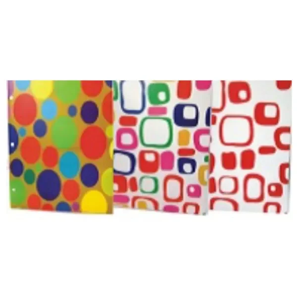 Poly Designed 2 Pocket Folder