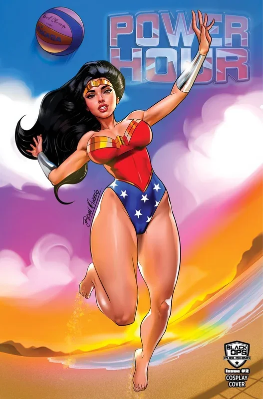 POWER HOUR #2 – VOLLEY GIRL by BRIAN MIROGLIO – CLOTHED – LTD 150