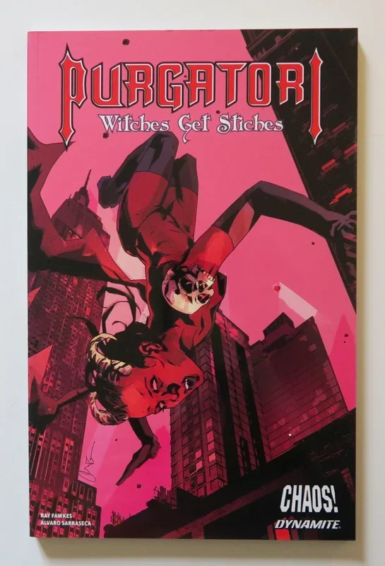 Purgatori Witches Get Stitches Dynamite Graphic Novel Comic Book – Very Good