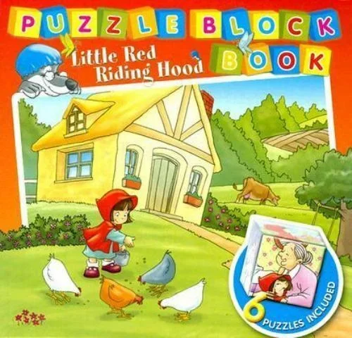 Puzzle Block Book: Little Red Riding Hood