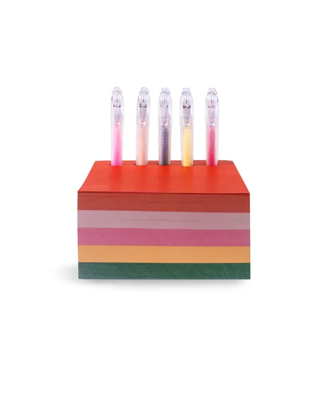 Rainbow Doodle Pad with Gel Pens