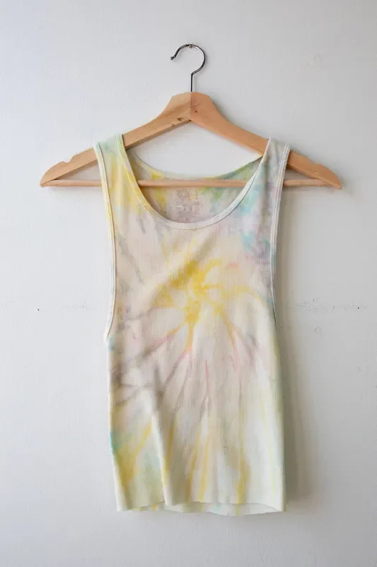 Rainbow Tie Dye Tank 001