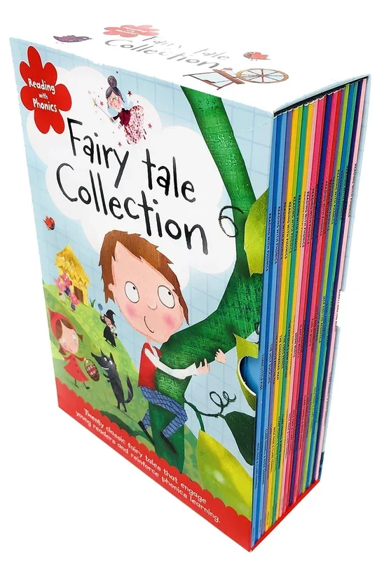 Reading with Phonics Fairy Tale Collection 10 Books Set