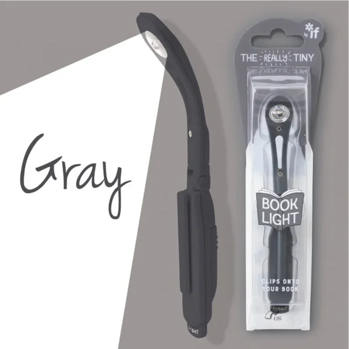 Really Tiny Book Light – Grey