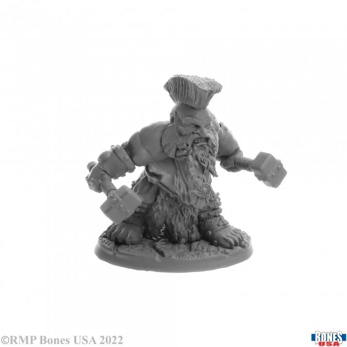 Reaper Miniatures – Dorn Ironspike, Dwarf Warrior 30089