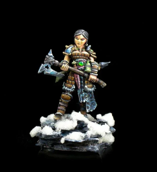 Reaper Miniatures – HANEI, FEMALE WARRIOR – 04010