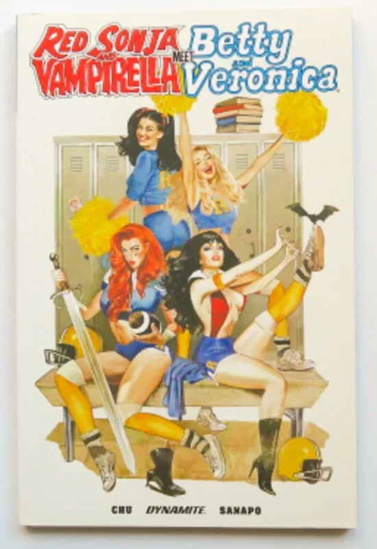 Red Sonja & Vampirella Meet Betty & Veronica 1 Dynamite Graphic Novel Comic Book – Very Good