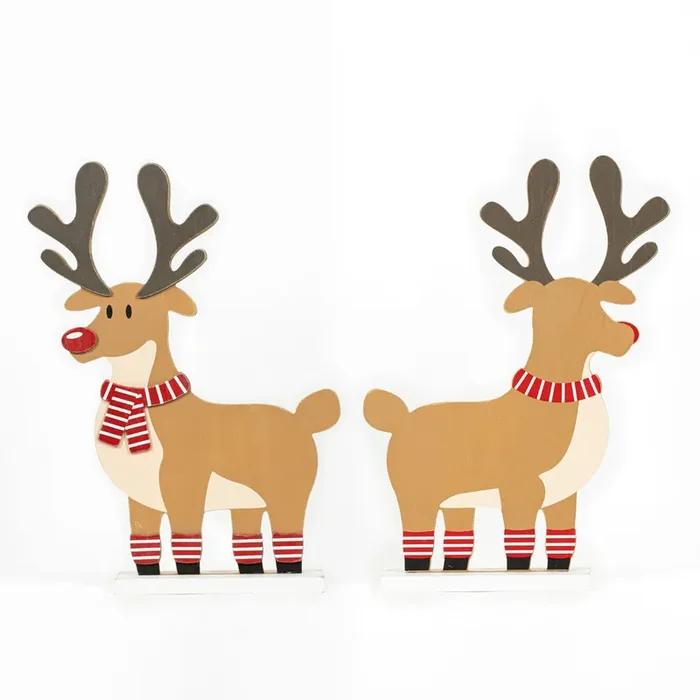 Reindeer Cutout on Stand