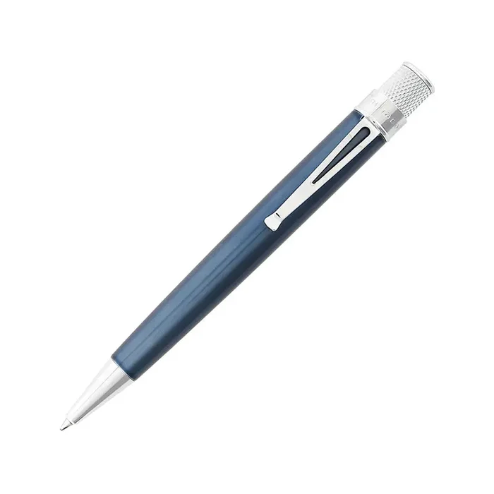 Retro 51 Tornado Classic Lacquer Rollerball Pen – Ice Blue