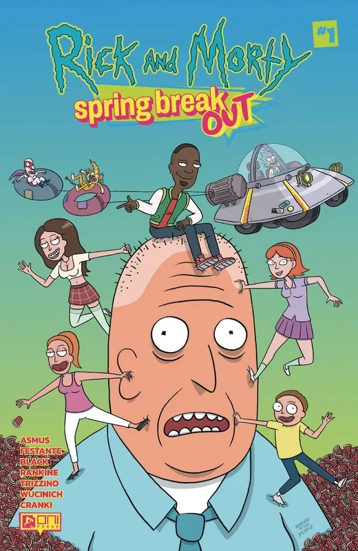 RICK AND MORTY SPRING BREAK OUT #1 CVR A RANKINE (EST.SHIP: END OF APRIL)