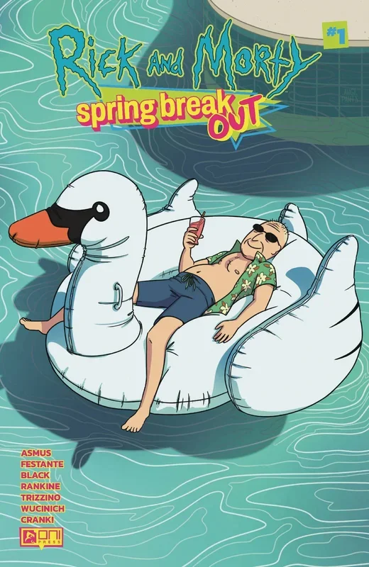 RICK AND MORTY SPRING BREAK OUT #1 CVR B TRIZZINO (EST.SHIP: END OF APRIL)