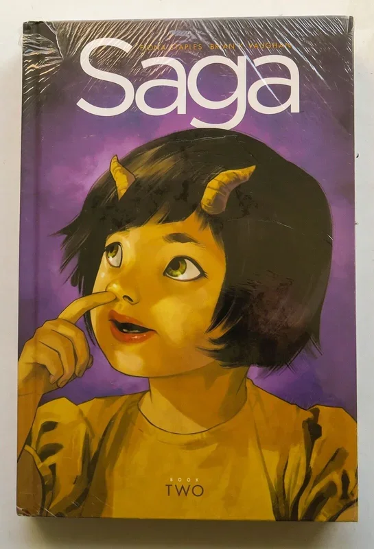 Saga Book 2 Hardcover Image Graphic Novel Comic Book – Very Good