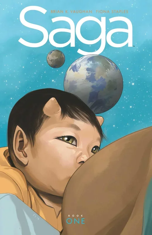 Saga Book One HC Image Comics – Good