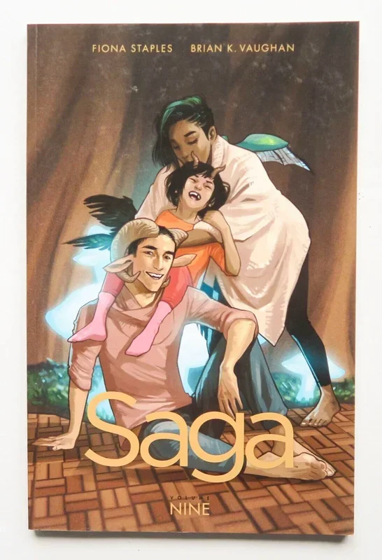 Saga Vol. 9 Image Graphic Novel Comic Book – Very Good