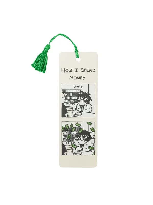 Sarah’s Scribbles: How I Spend Money bookmark