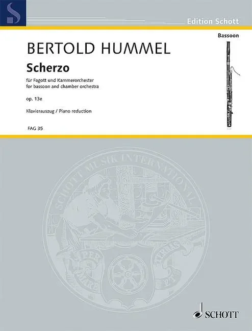 Scherzo – Piano Score and Solo Part