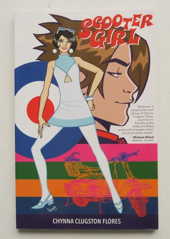 Scooter Girl Image Graphic Novel Comic Book – Very Good