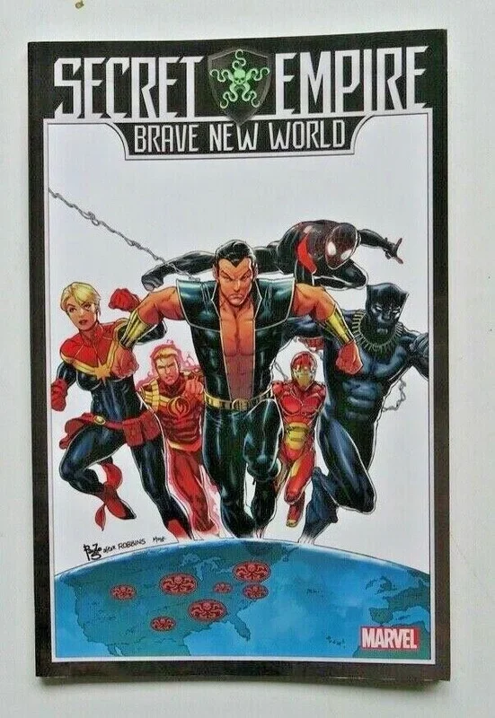 Secret Empire Brave New World Marvel Graphic Novel Comic Book – Very Good