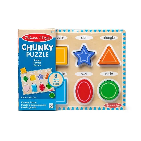 Shapes Chunky Puzzle – 8 Pieces
