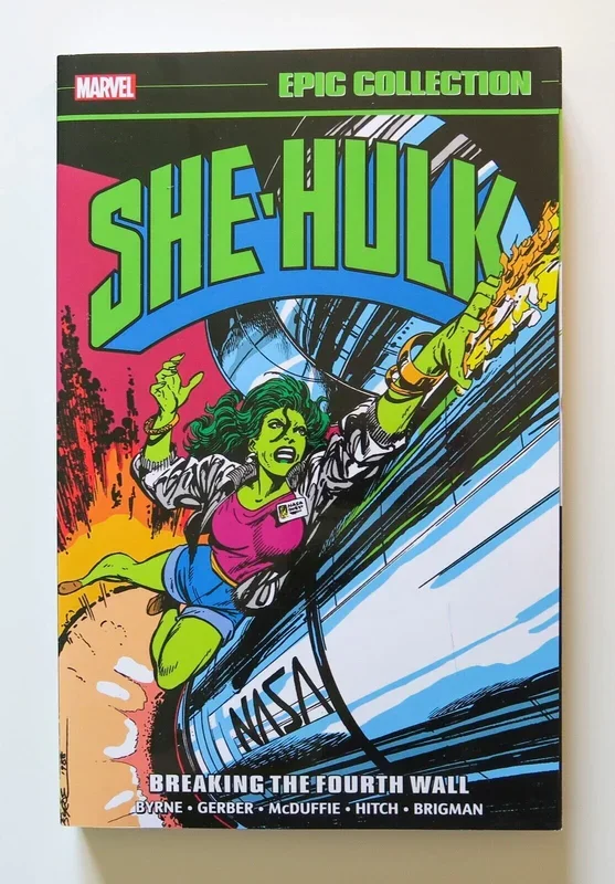 She-Hulk Breaking Fourth Wall Marvel Epic Collection Graphic Novel Comic Book – Very Good