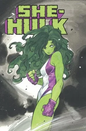 SHE-HULK BY RAINBOW ROWELL OMNIBUS PEACH MOMOKO COVER [DM ONLY] On Sale 10/28/2025