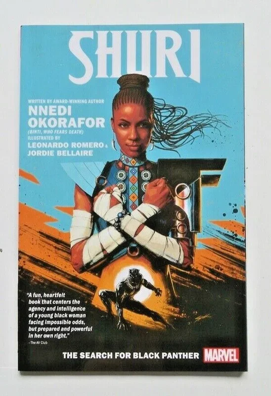 Shuri Vol. 1 The Search for Black Panther Marvel Graphic Novel Comic Book – Very Good