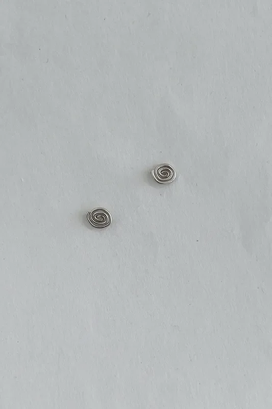 Silver Inward Studs